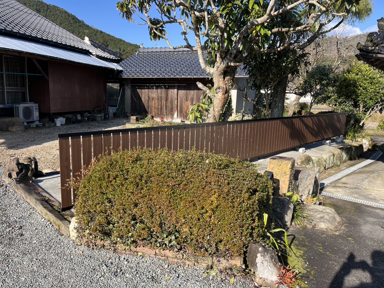 施工後 フェンス1